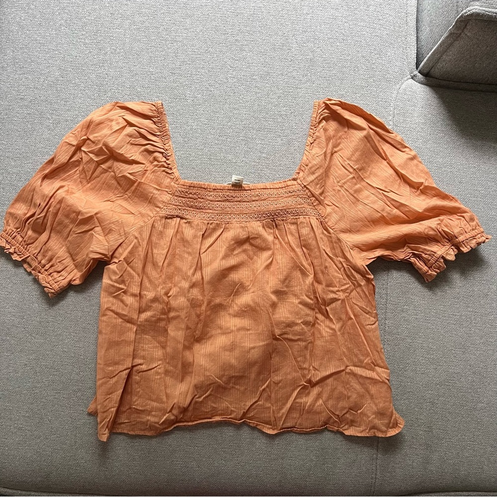 a.n.a. Puff Sleeve Blouse